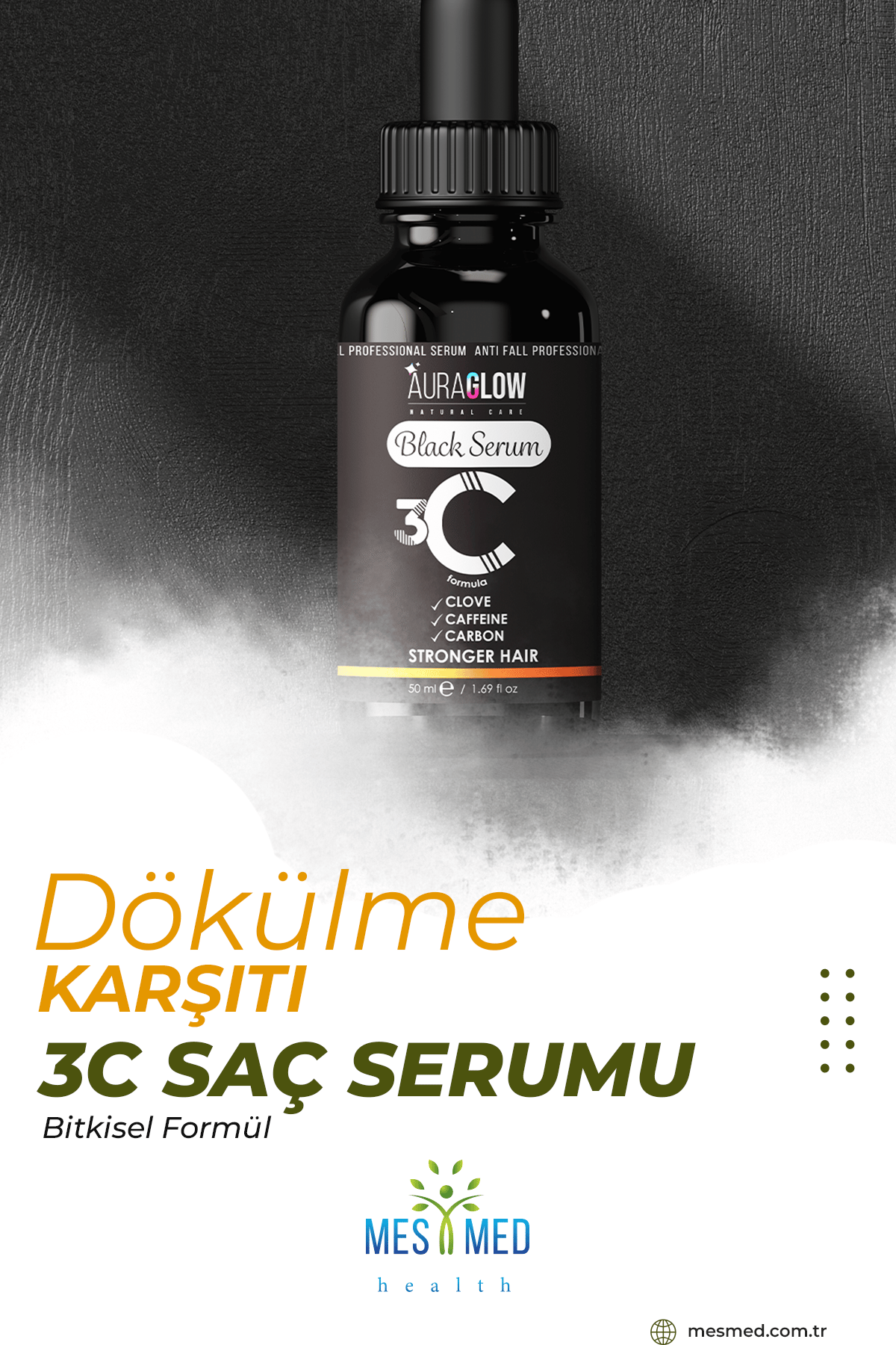 3C SİYAH SAÇ SERUMU