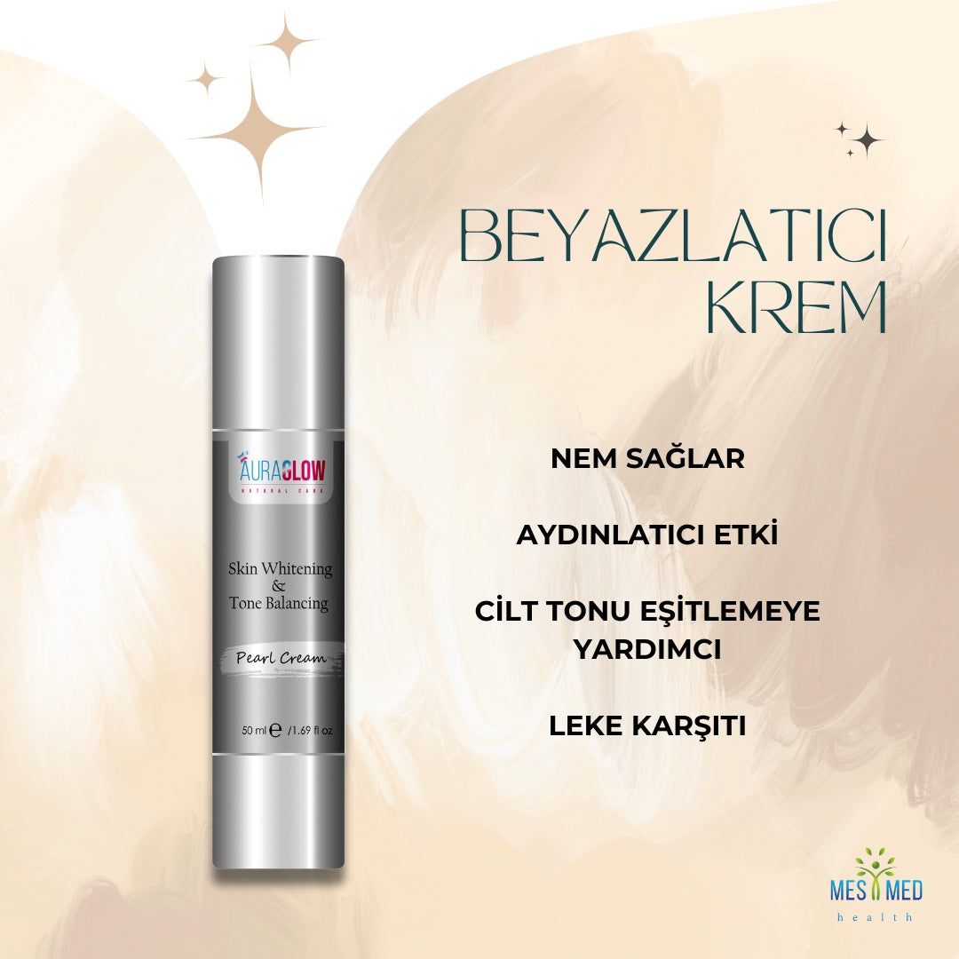 AURAGLOW BEYAZLATICI İNCİ KREMİ (YUMUŞAK FORM)